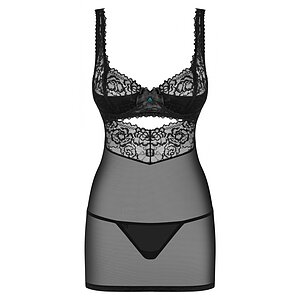 Chemise Obsessive 867-CHE Negru pe Denysa.ro