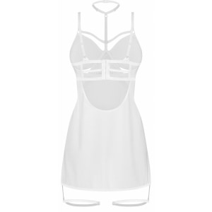Chemise Obsessive Arrowel Alb S-M