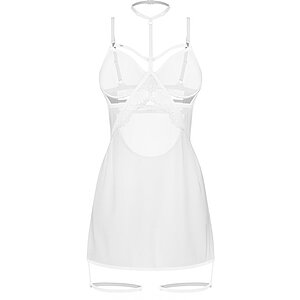 Chemise Obsessive Arrowel Alb S-M