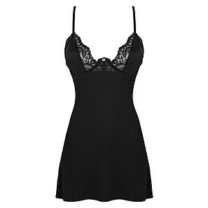 Chemise Obsessive Bellastia Negru XS-S