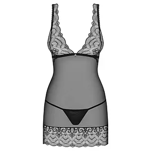 Chemise Obsessive Firella Negru S-M
