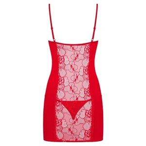 Chemise Obsessive Heartina Roșu S-M