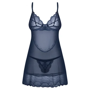 Chemise Obsessive Nightly Albastru Chemise Obsessive Nightly Albastru pe Denysa.ro
