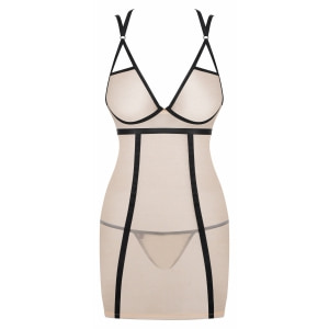 Chemise Obsessive Nudelia Noir Bej Chemise Obsessive Nudelia Noir Bej pe Denysa.ro