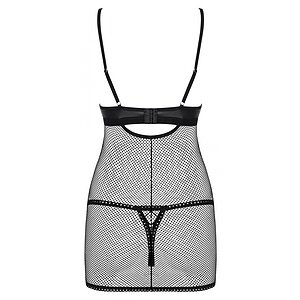 Chemise Obsessive Redella Negru L-XL