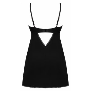 Chemise Obsessive Rosenty Negru XS-S