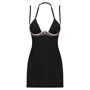 Chemise Obsessive Selinne Negru XL-2XL