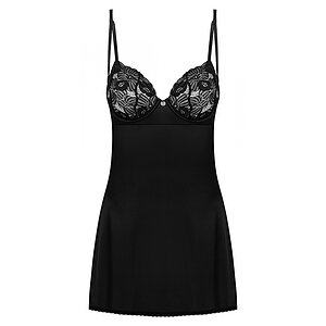 Chemise Obsessive Serena Love Negru XL-2XL