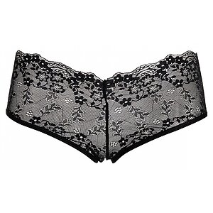 Chilot Amorable Ariella Brief Negru S-L