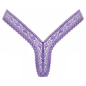 Chilot Amorable Mini Slip Mov pe Denysa.ro