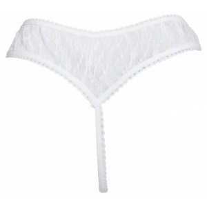 Chilot Amorable Open Adeline Alb S-L