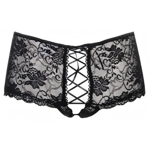 Chilot Amorable Open Back Charlotte Negru pe Denysa.ro