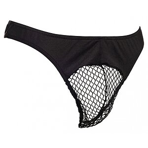Chilot Amorable Thong Justin Negru pe Denysa.ro