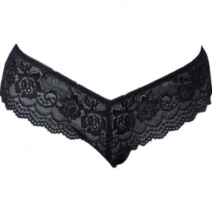 Chilot Cottelli Collection Evangeline Negru pe Denysa.ro