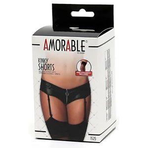 Chilot Cu Dresuri Amorable Zipper Negru S-M