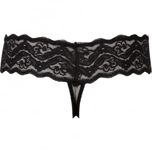 Chilot Cu Mărgele Cottelli Collection Dakota Negru pe Denysa.ro
