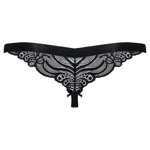Chilot Decupat Obsessive 828-THC Negru S-M