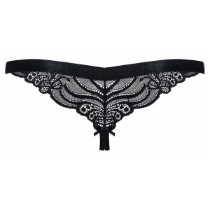 Chilot Decupat Obsessive 828-THC Negru L-XL