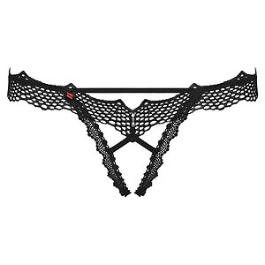 Chilot Decupat Obsessive Bravele Negru S-M