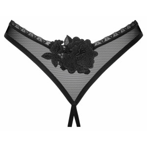 Chilot Decupat Obsessive Latinesa Negru XS-S