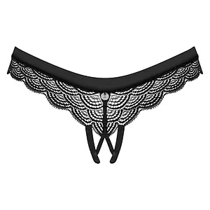 Chilot Obsessive Decupat Chemeris Negru XL-2XL