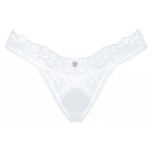 Chilot Obsessive Heavenlly Thong Alb pe Denysa.ro