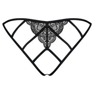 Chiloței Decupați Obsessive Miamor Negru L-XL