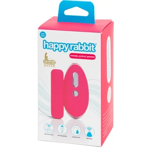 Chiloti Vibratori Wireless Happy Rabbit Knicker Negru