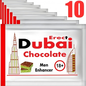 Ciocolată Dubai Pentru Performanță Masculină 10 plicuri Ciocolată Dubai Pentru Performanță Masculină 10 plicuri pe Denysa.ro