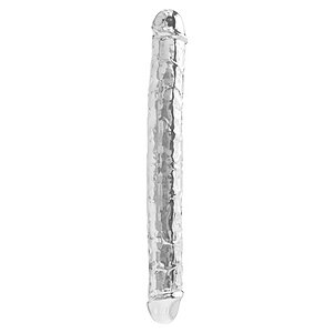 Clear Double Dildo 13 Inch Transparent