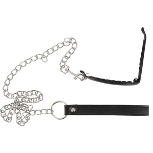Clema Intimă cu Lesă Bad Kitty – Metalică 11 cm Clema Intimă cu Lesă Bad Kitty – Metalică 11 cm pe Denysa.ro