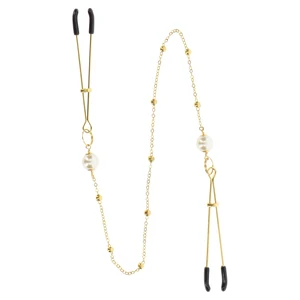Cleme Pentru Sfârcuri Deluxe Chain Auriu Cleme Pentru Sfârcuri Deluxe Chain Auriu pe Denysa.ro