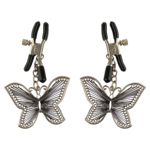 Cleme Sfârcuri Butterfly Argintiu pe Denysa.ro