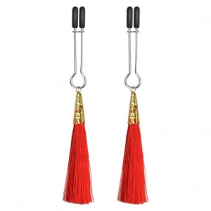 Cleme Sfârcuri Glamour Tassel Roșu Cleme Sfârcuri Glamour Tassel Roșu pe Denysa.ro