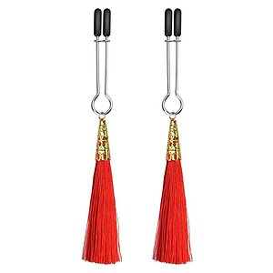 Cleme Sfârcuri Glamour Tassel Roșu pe Denysa.ro