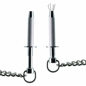 Cleme Sfârcuri Nipple Clamps Rimba Argintiu