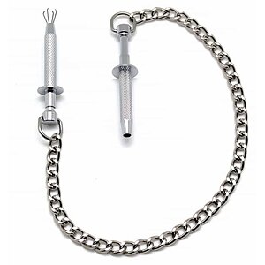 Cleme Sfârcuri Nipple Clamps Rimba Argintiu pe Denysa.ro