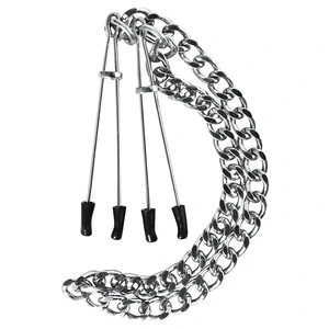 Cleme Sfârcuri Nipple Tweezers Argintiu pe Denysa.ro