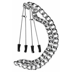 Cleme Sfârcuri Nipple Tweezers Argintiu pe Denysa.ro