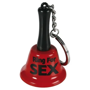 Clopoțel Ring For Sex Breloc Roșu Clopoțel Ring For Sex Breloc Roșu pe Denysa.ro
