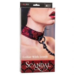 Colier Și Lesă Scandal Negru