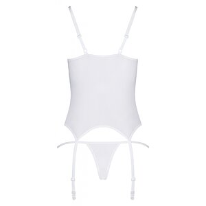 Corset Avanua Silentia Alb L-XL