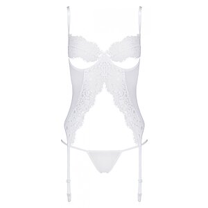 Corset Avanua Silentia Alb pe Denysa.ro