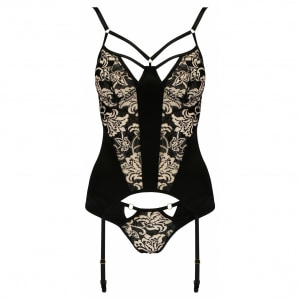 Corset Cașmir Victoria Negru S-M
