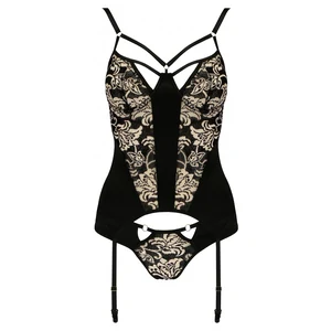 Corset Modelator Talie Negru S-m