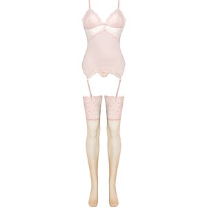 Corset LivCo Persinne Peach Emporio Collection Roz pe Denysa.ro