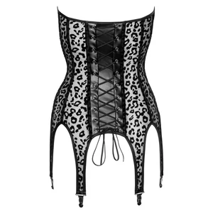 Corset Noir Cami Veda Negru S
