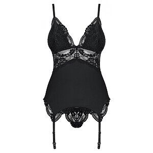 Corset Cu Cupe Captusite Si Bretele Reglabile