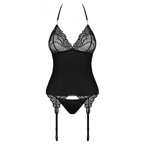 Corset Obsessive 828-COR Negru L-XL