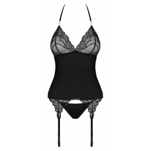 Corset Obsessive 828-COR Negru L-XL